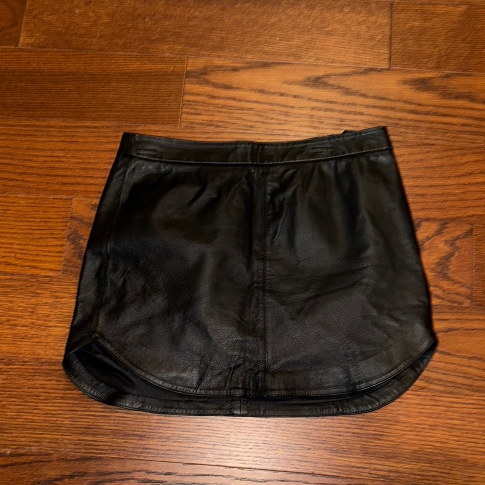 BB Dakota Black Skater Mini Skirt